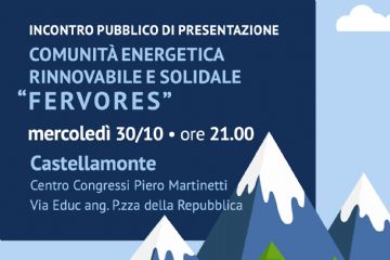 Comunit&#224; Energetica Rinnovabile e Solidale FERVORES