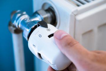 Valvola termostatica di un termosifone